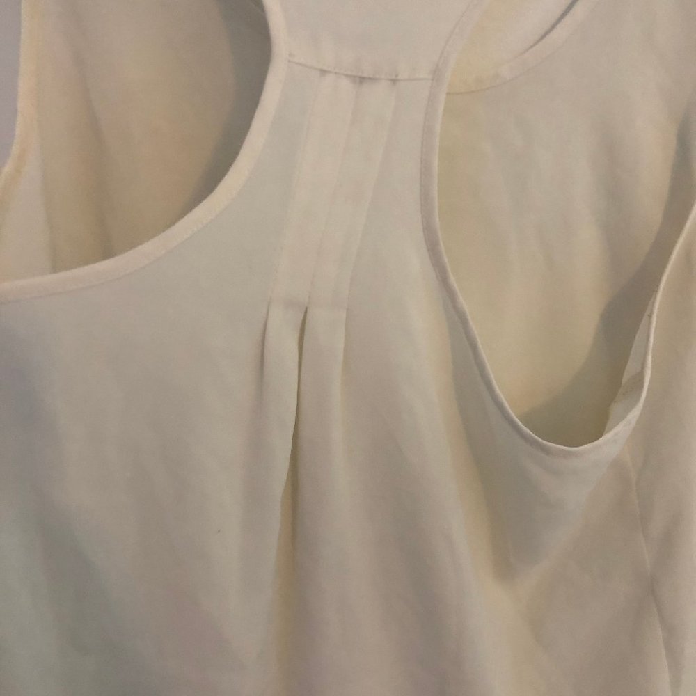 Cream Racerback Tank Top - Picture 8 of 8